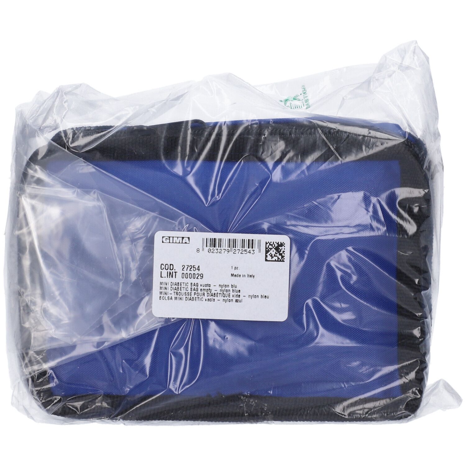 GIMA Mini Diabetic Bag Vuoto - Nylon Blu 1 pz Altro