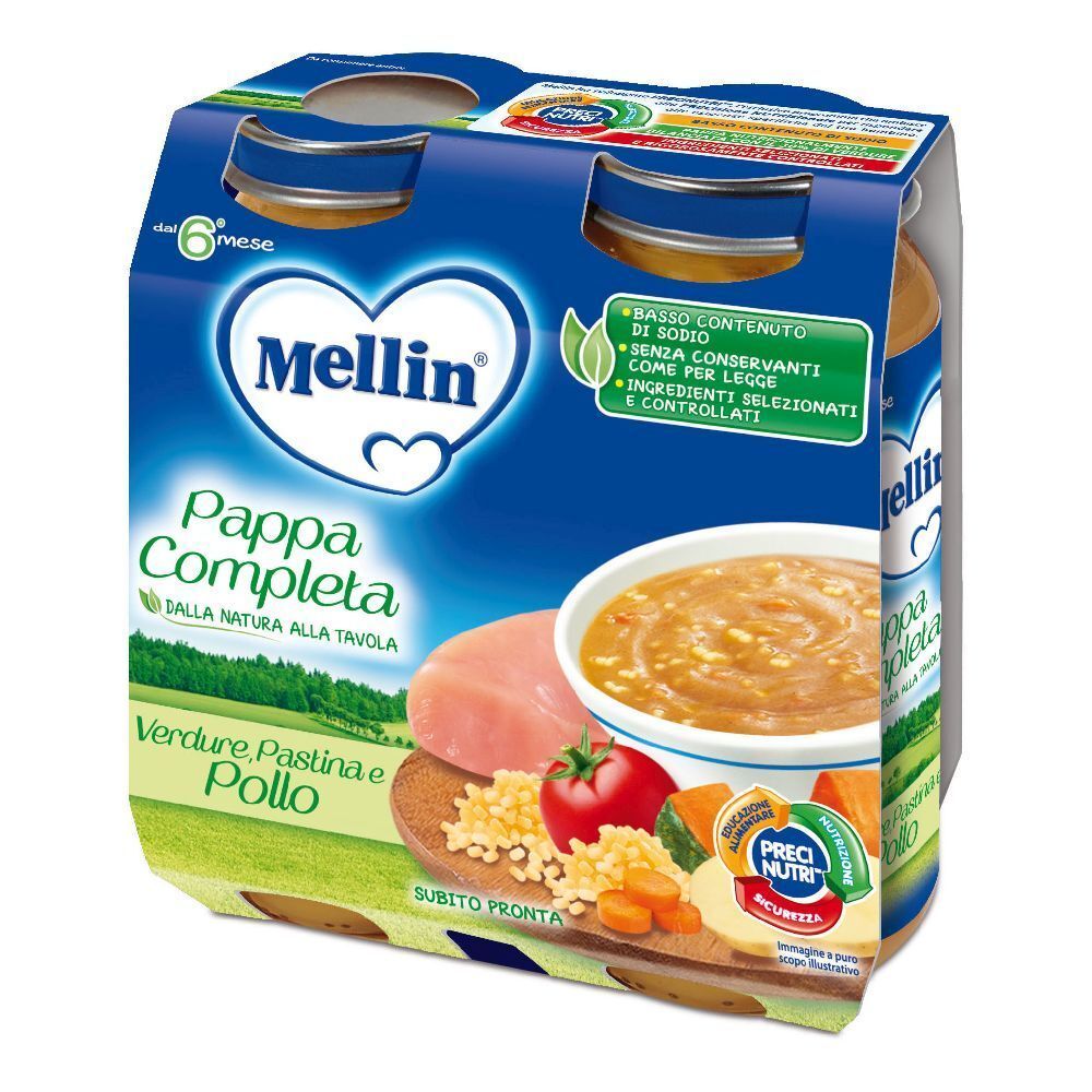 Mellin Pappa Compl Pollo2X250G 2x250 g Brei