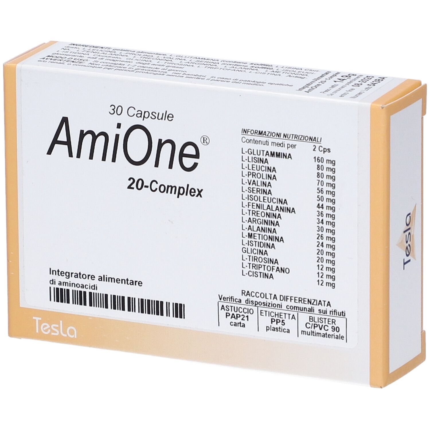 Amione 20 Complex 30Cps