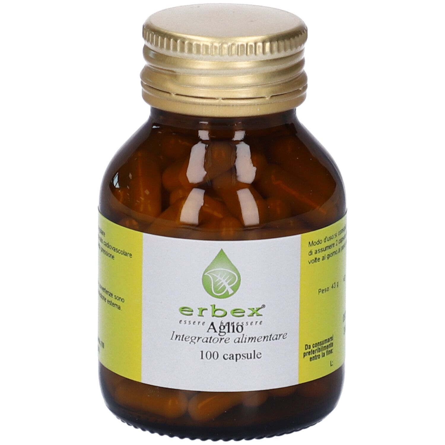 Erbex Aglio Capsule 43 G Bambino