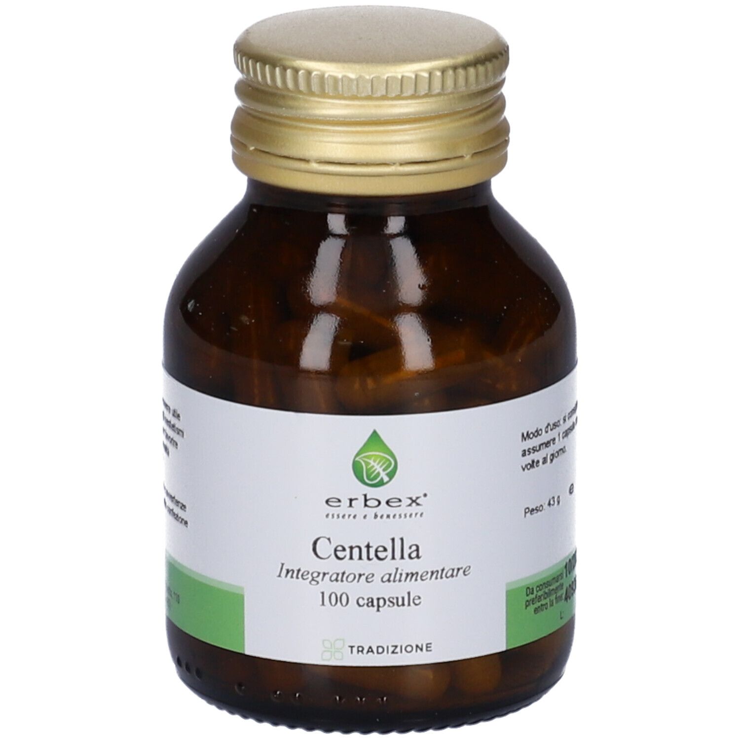 Erbex Centella Capsule 43 G