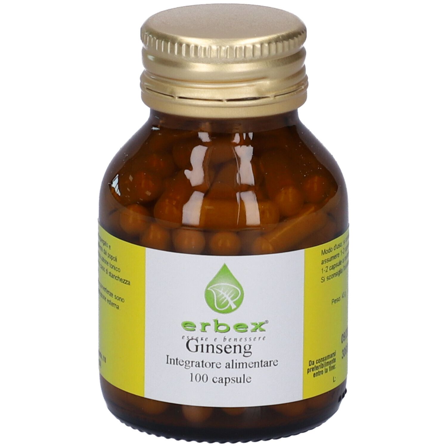 Erbex Ginseng Capsule 43 G Bambino