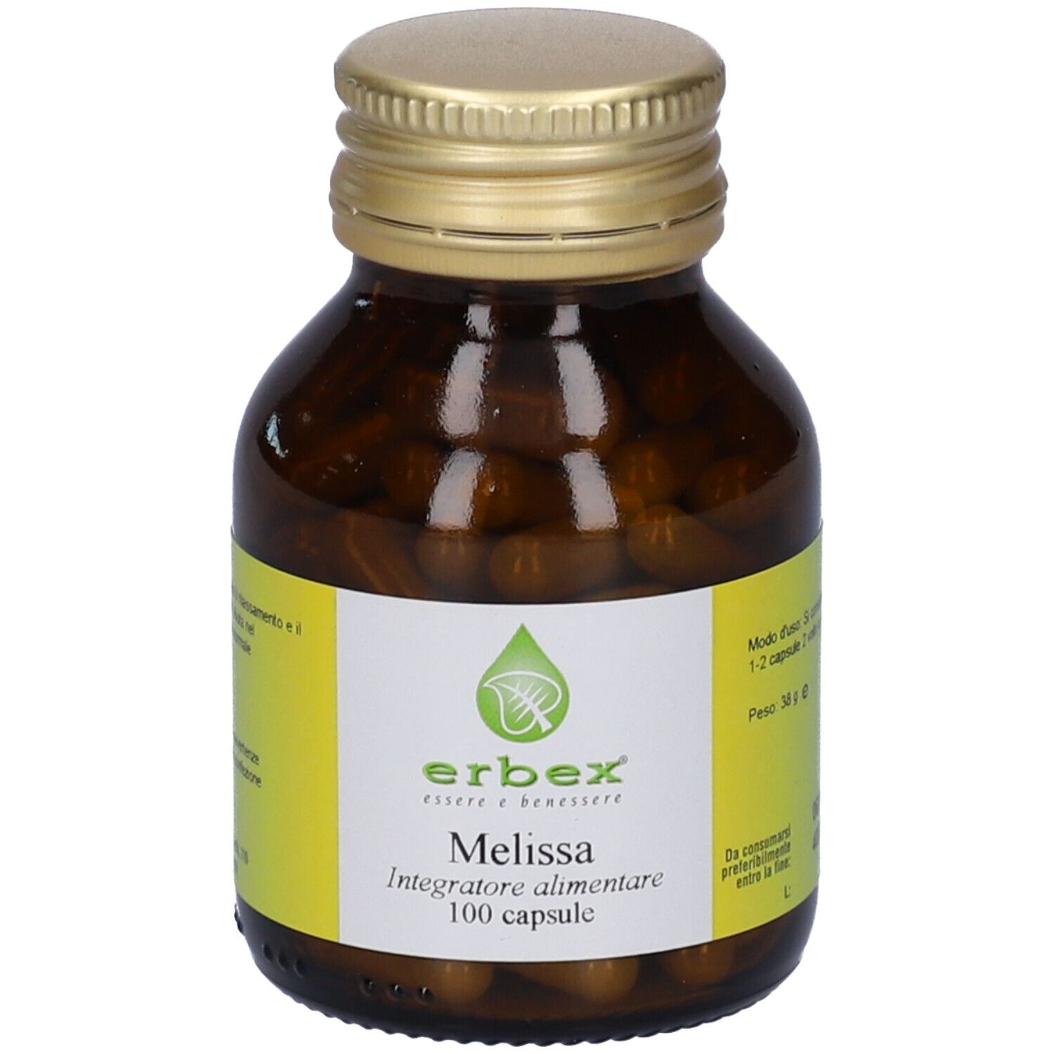 MELISSA 100 Cps 380mg ERBEX - Immagine 5