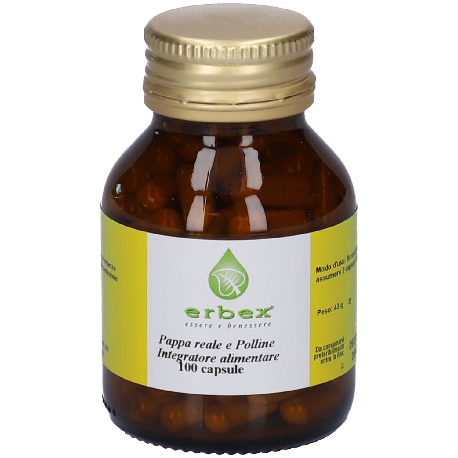 Erbex Pappa Reale Polline Capsule