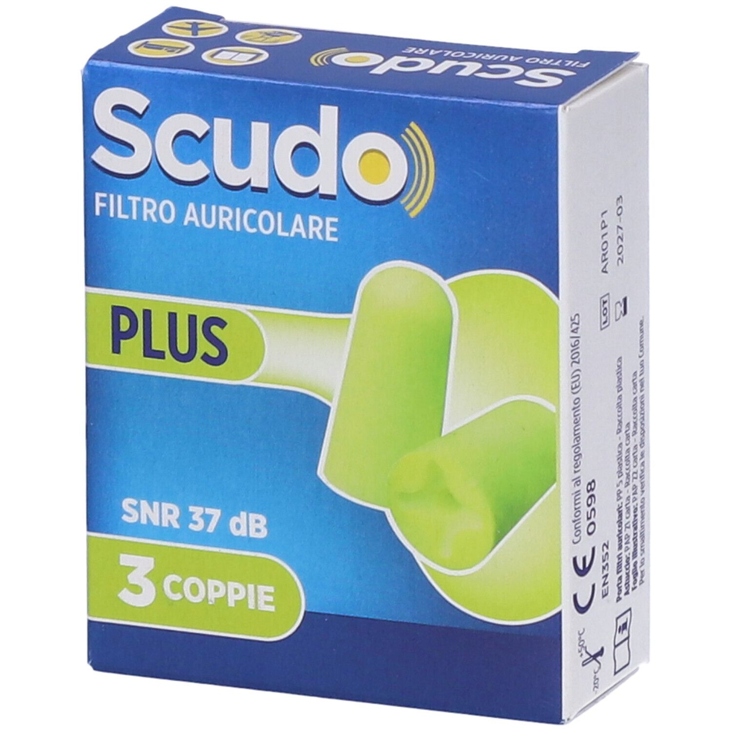 Scudo Filtro Auricolare Plus