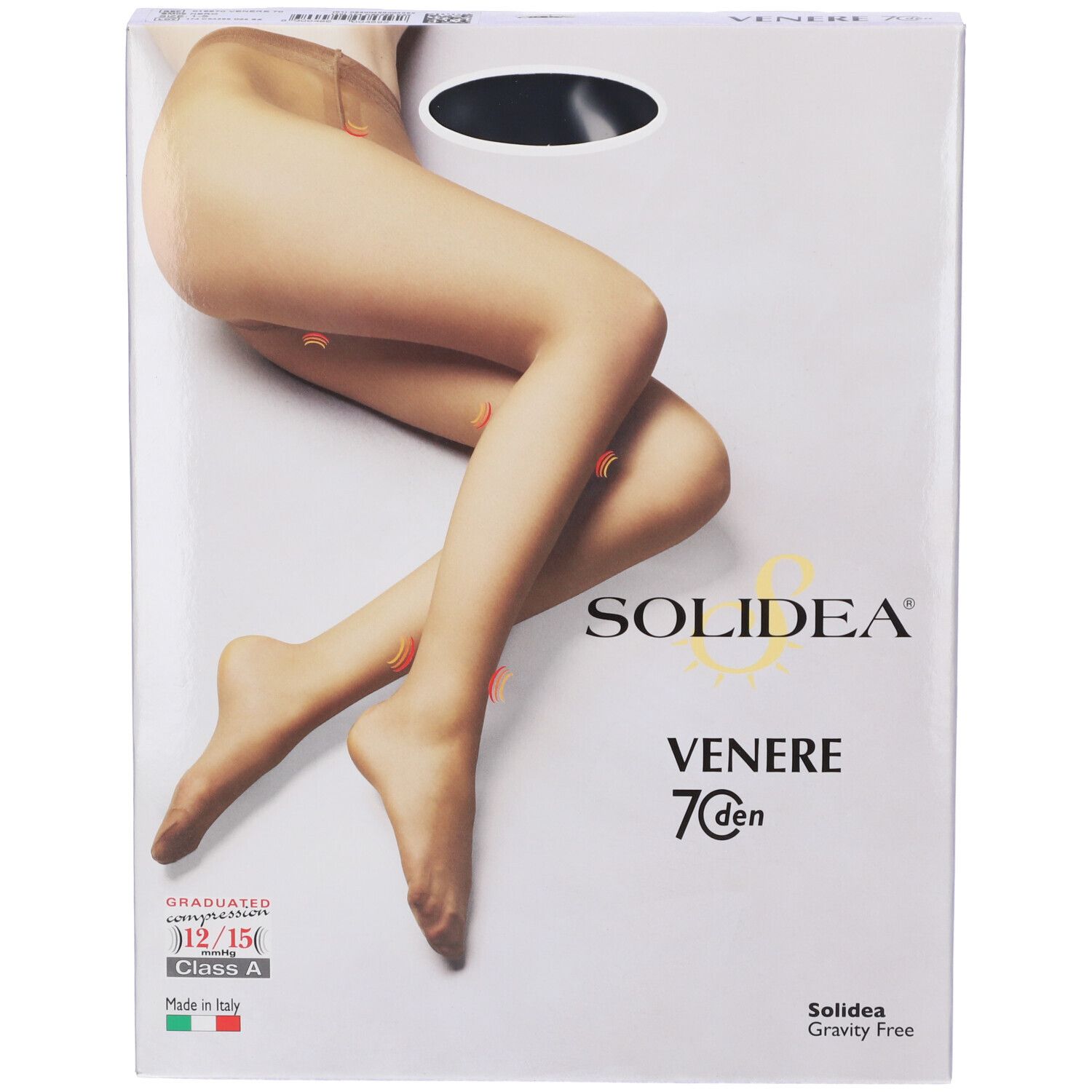Solidea Nero Venere 70 Collant Tutto Nudo 1 - Immagine 3