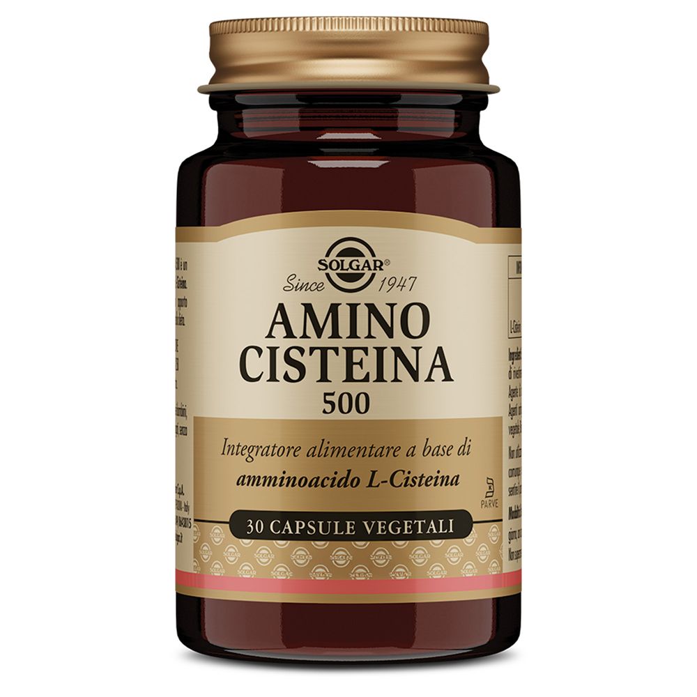 Solgar Antiossidanti Multifunzionali Solgar® Amino Cisteina 500 30 Pz Capsule Bambino