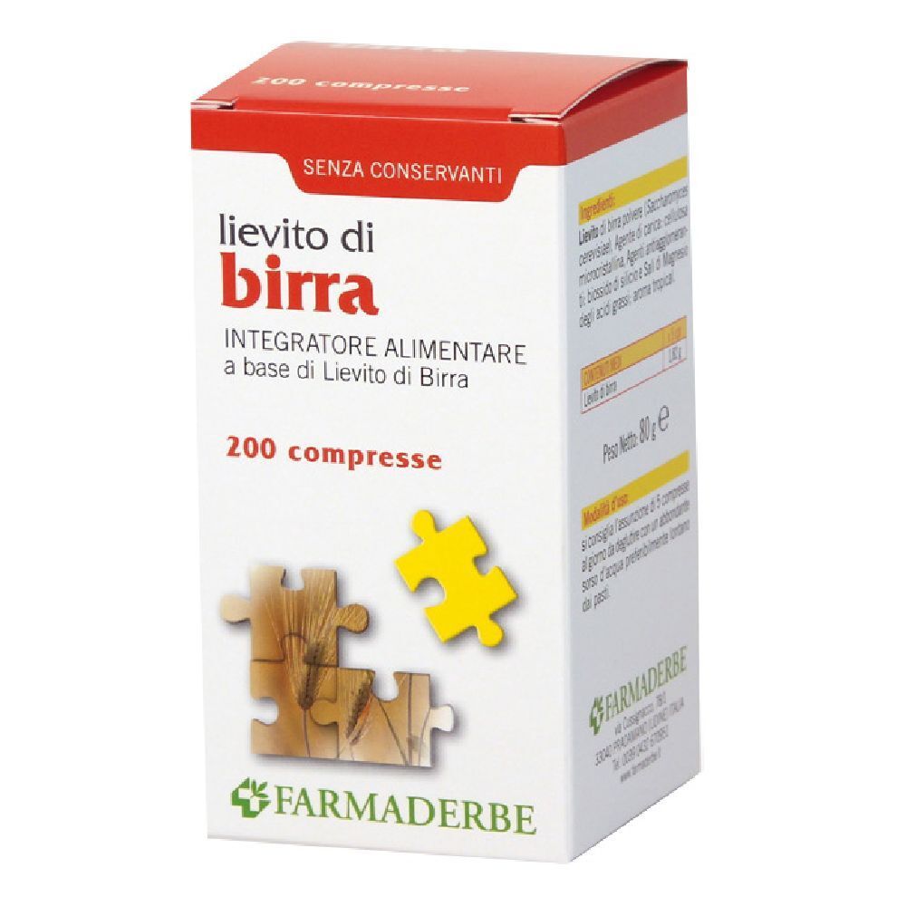 Lievito DI Birra 200Cpr 200 St Tabletten
