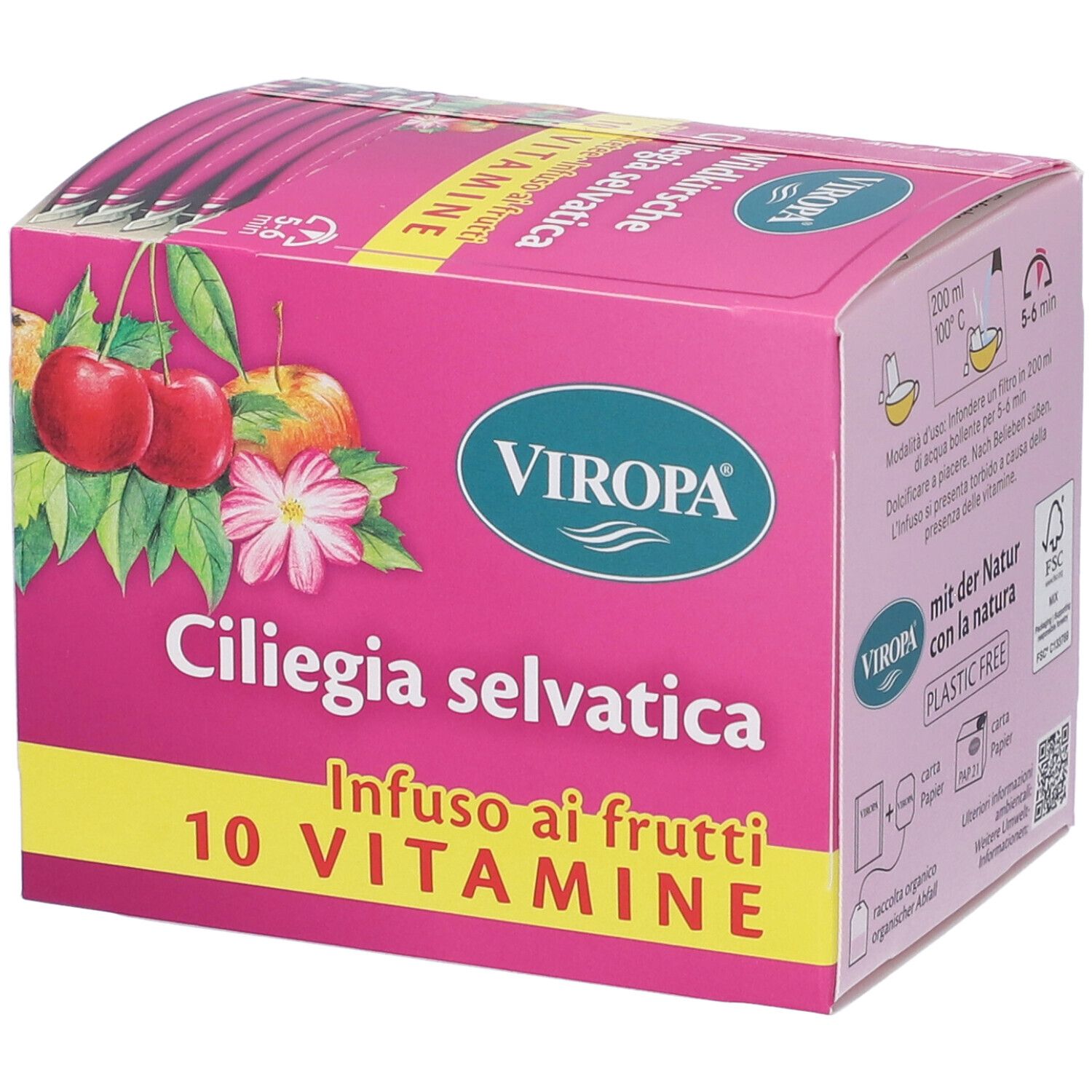 Viropa Rosa/Rossa 10 Vit Ciliegia S 15 Bustine - Immagine 3