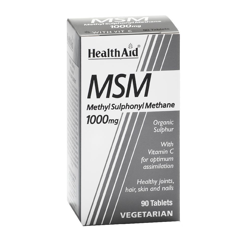 Healthaid Italia Msm Zolfo Per Apparato Muscolo-Scheletrico 90 Capsule - Immagine 8
