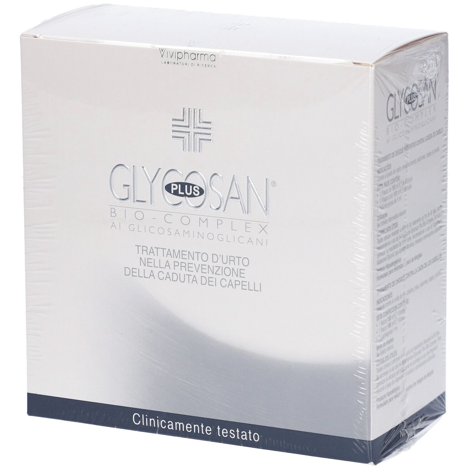 Pdmtobemaintained Glycosan Plus Bio-Complex Programma Intensivo Anticaduta Capelli Shampoo E Lozione 1 Pz