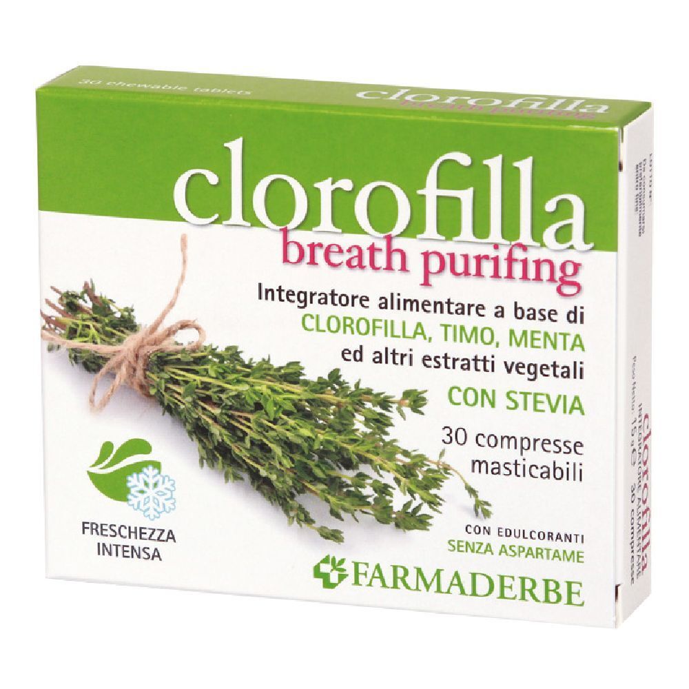 Clorofilla Breath Purifing 30 Compresse Masticabili