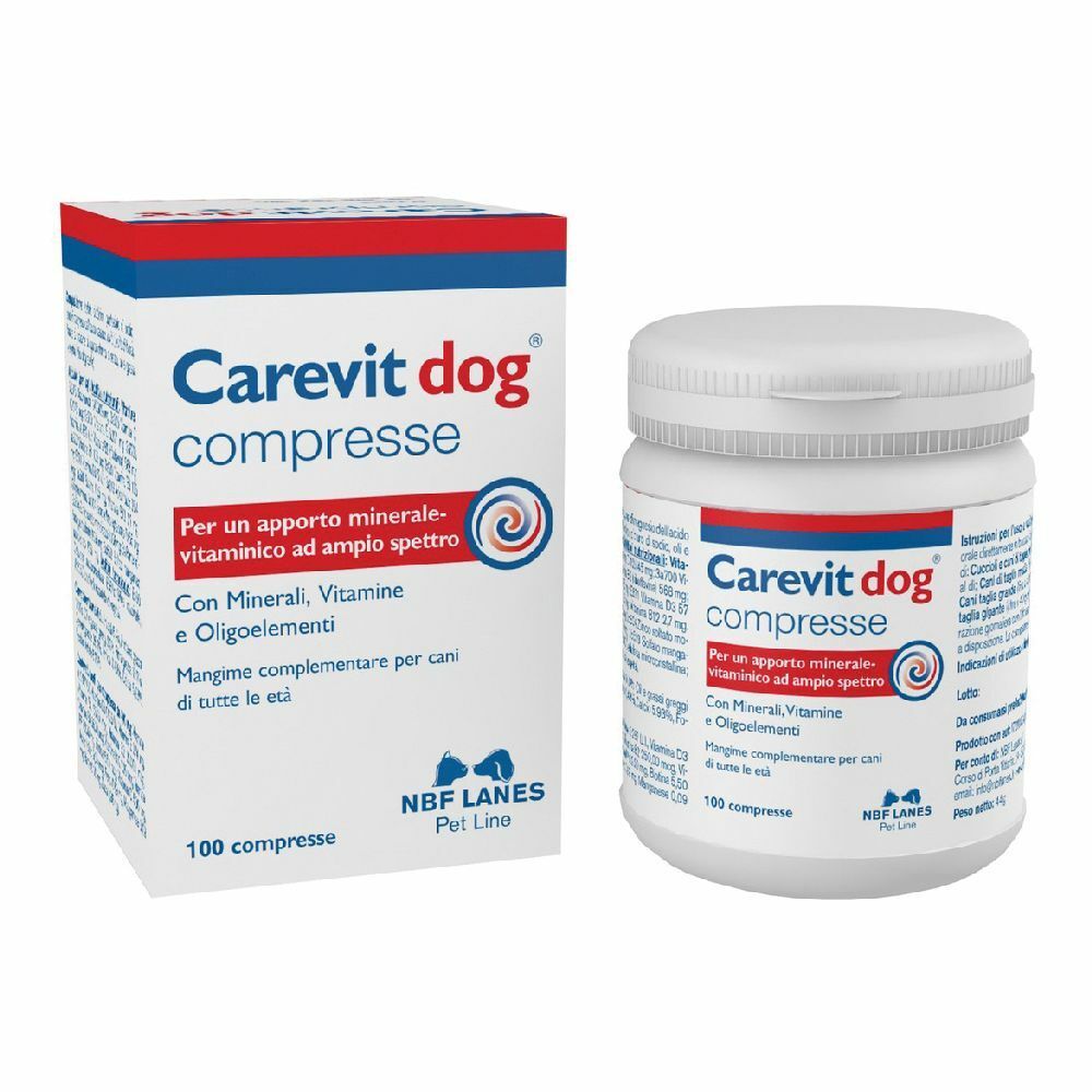 Image of Carevit Dog Mangime 100Cpr