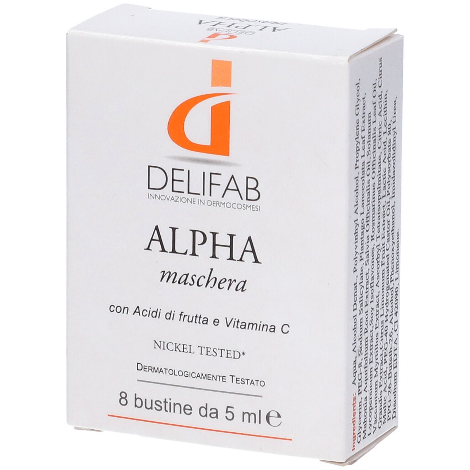 Delifab Maschera Alpha 40 Ml