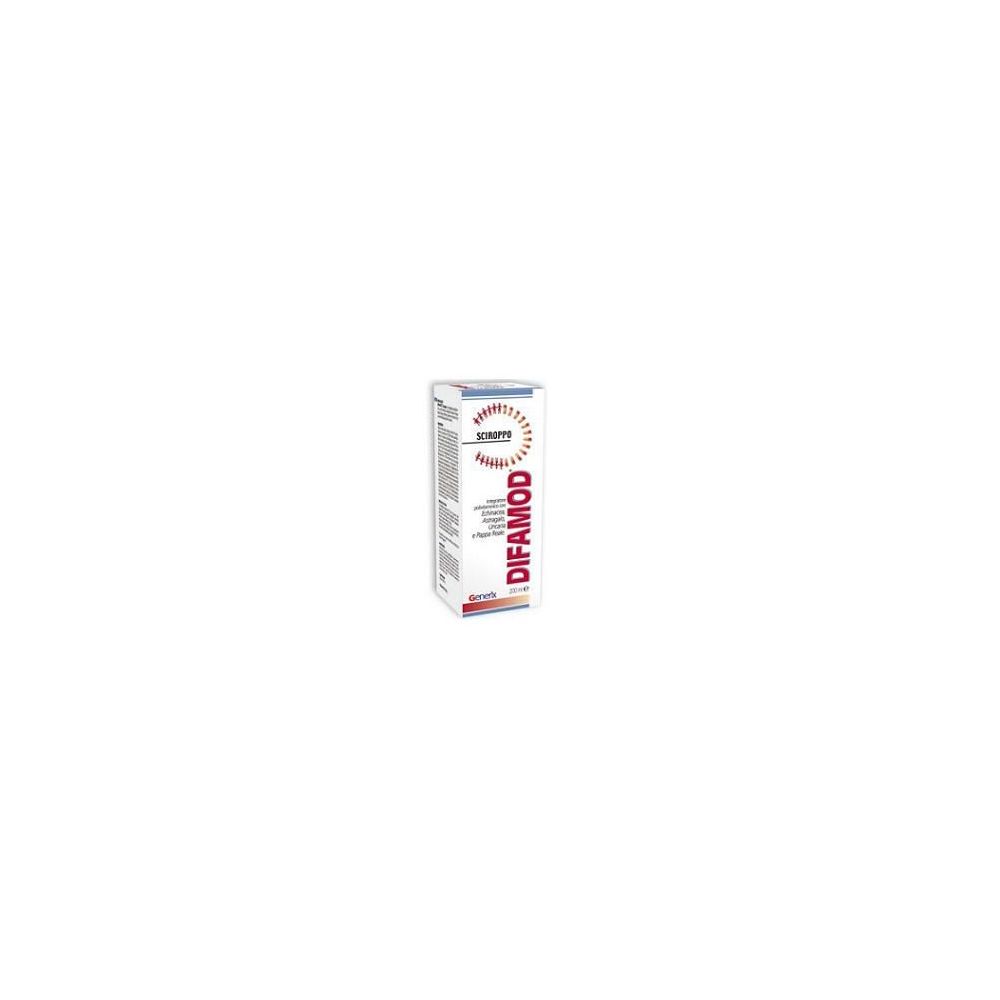 Scatola con scritta rossa "DIFAMOD".