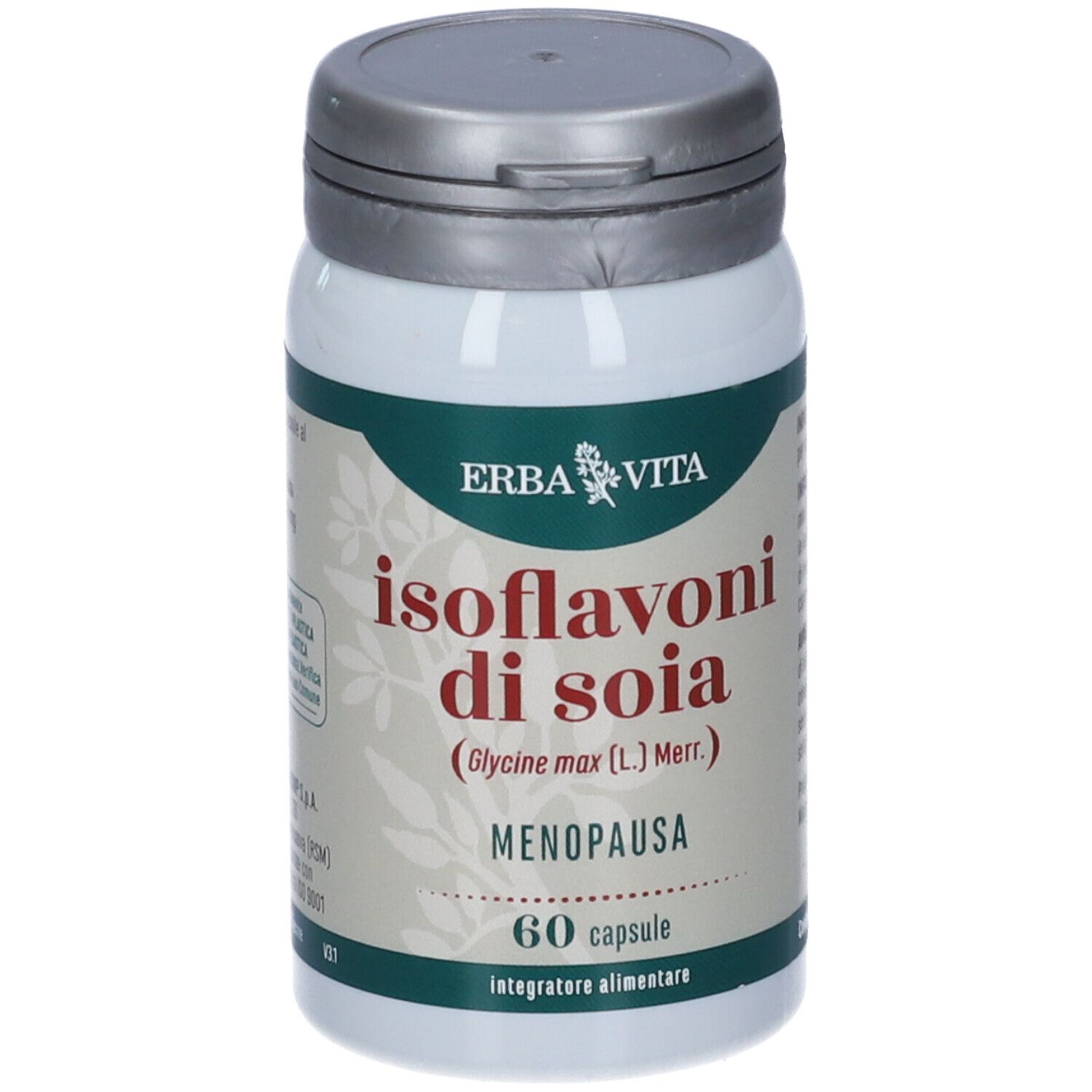 Erba Vita Isoflavoni Di Soia Integratore Per Menopausa 60 Capsule - Immagine 6