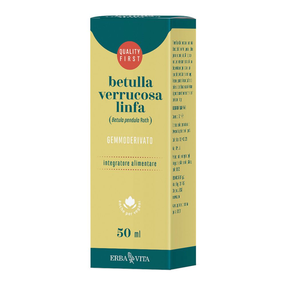 Erba Vita Gemmoderivato Betulla Linfa