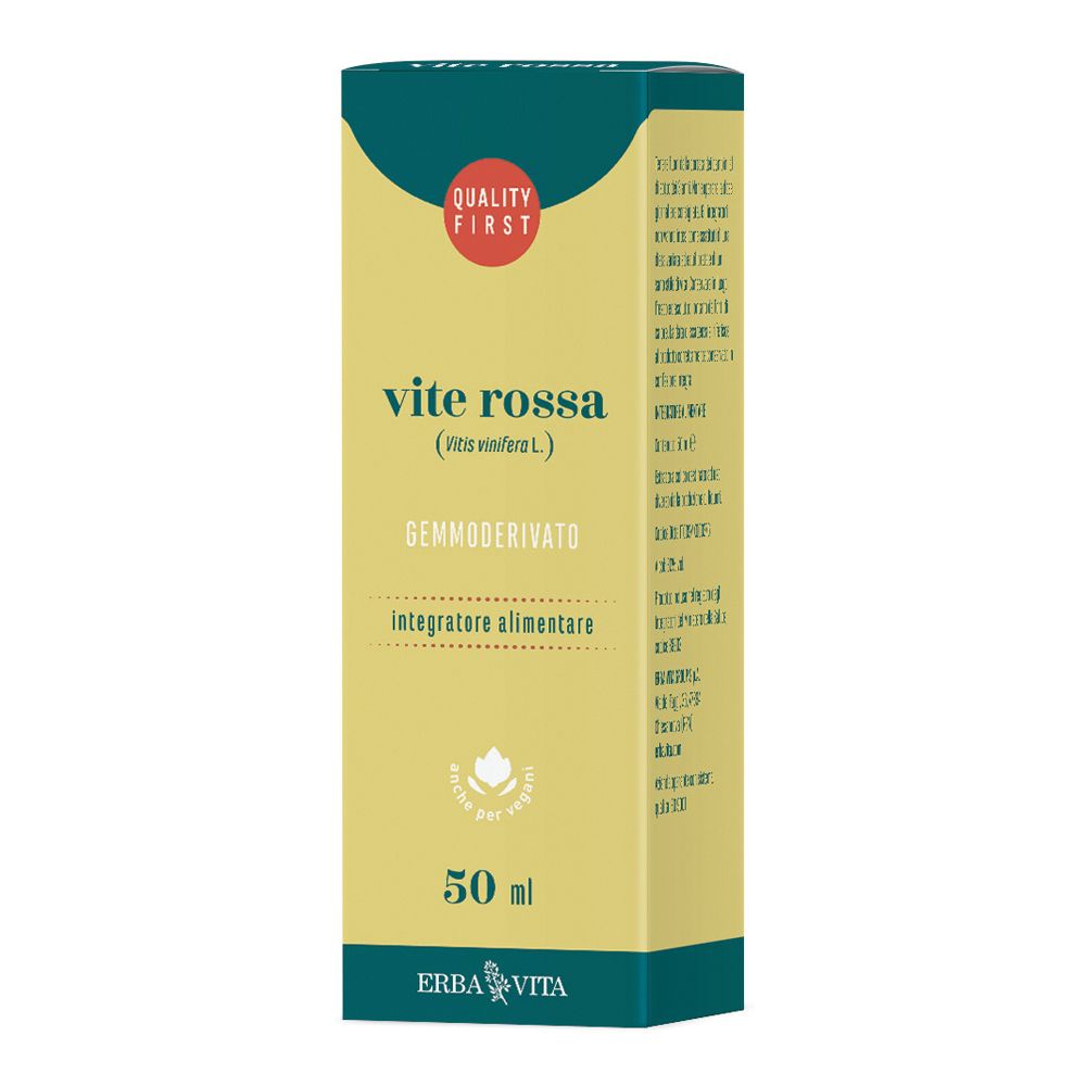 Erba Vita Gemmoderivato Vite Rossa 50 Ml Soluzione Orale Bambino