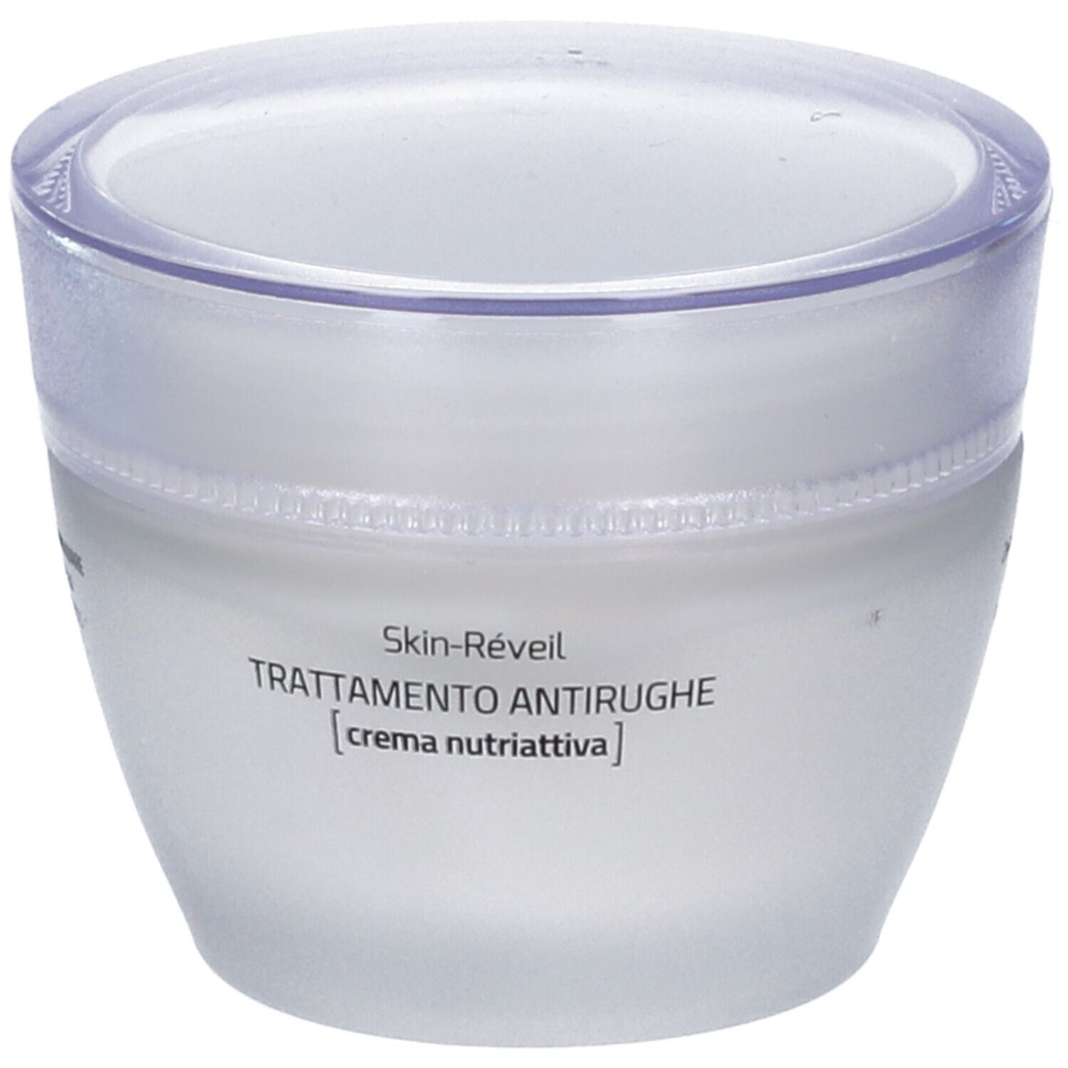EuPhidra Tiegel mit Aufschrift 'Skin-Réveil Trattamento Antirughe [crema nutriattiva]'.