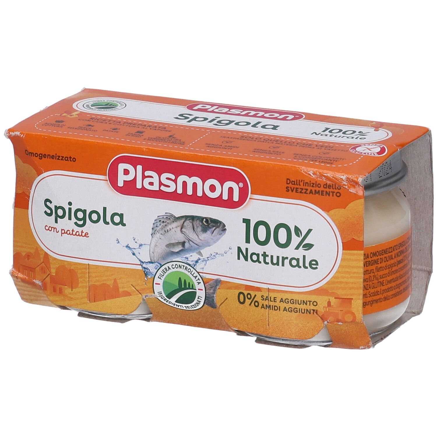Plasmon® Omogeneizzato Spigola con Verdure