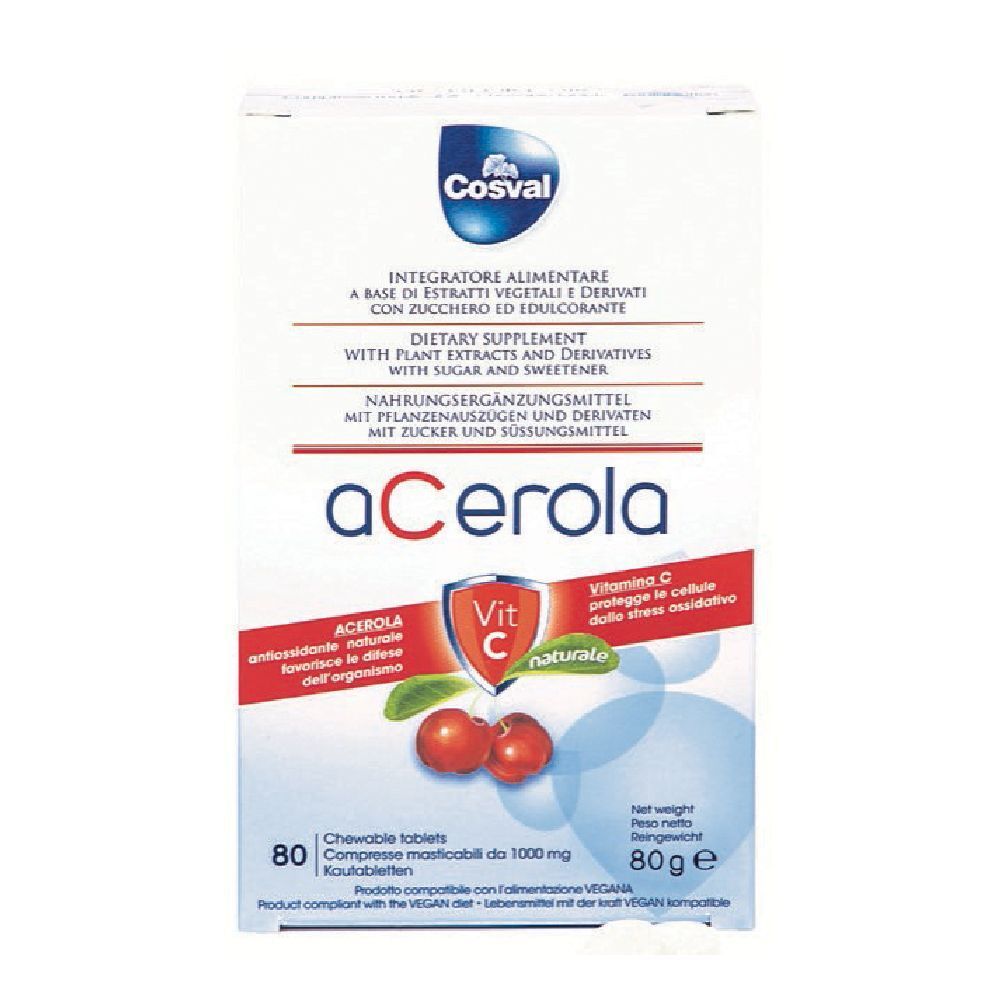 Acerola Vitc 80Tav 80 g Kautabletten
