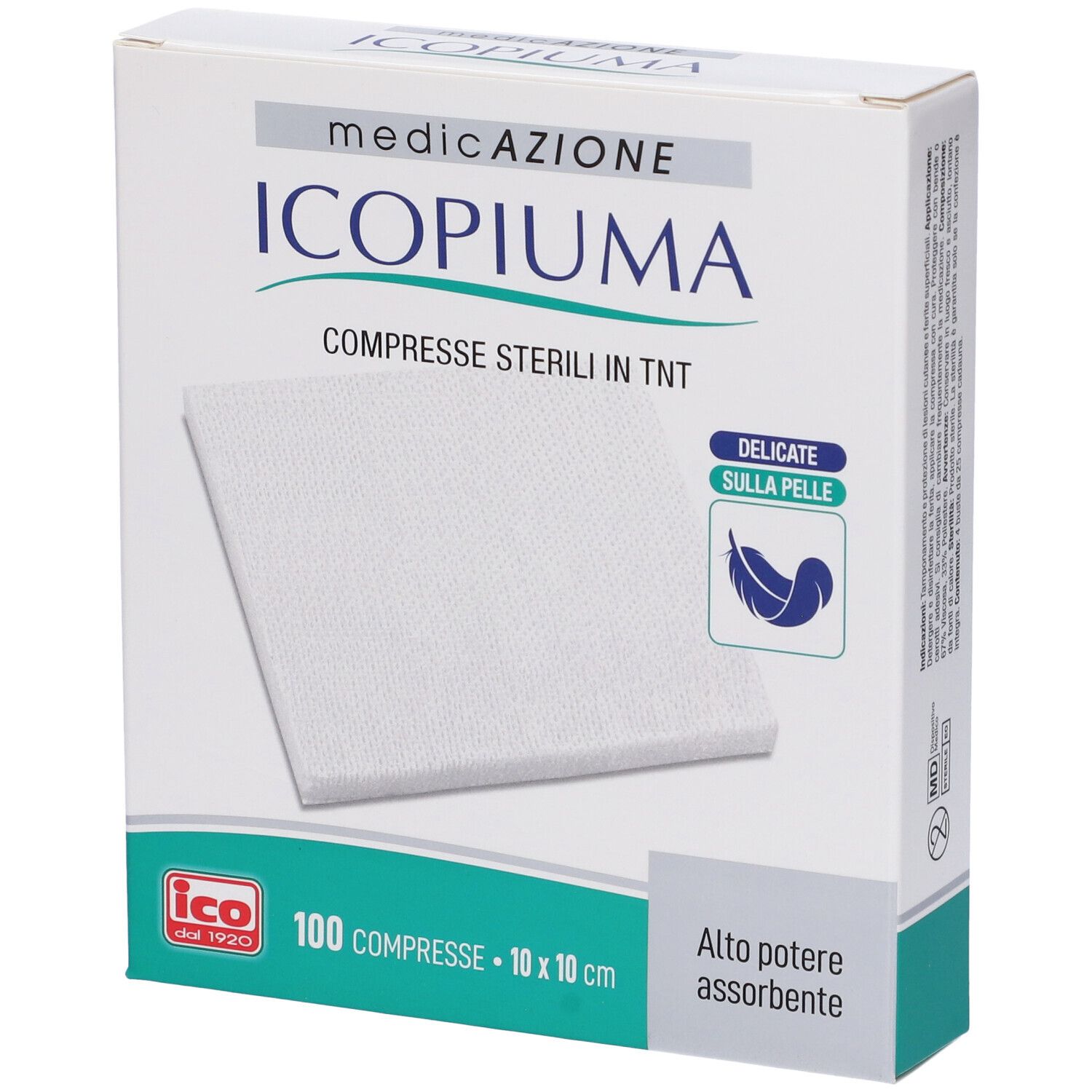 Garza TNT Icopiuma10X10Cm 100P 100 St Kompressen