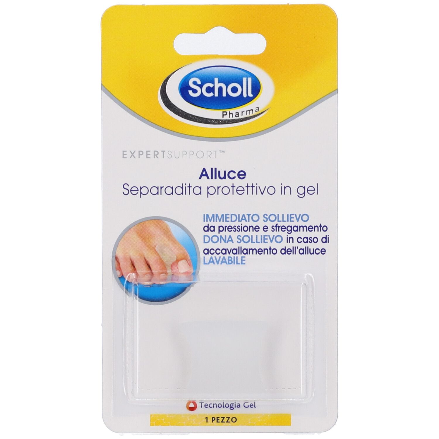 Scholl Gelactiv Sep/Dita Alluc 1 St Zehenspreizer