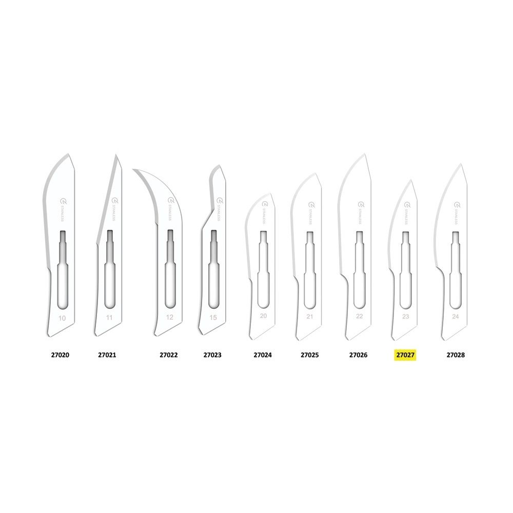 GIMA Lame Gima Inox N. 23 Sterili 1 pz Altro view 2
