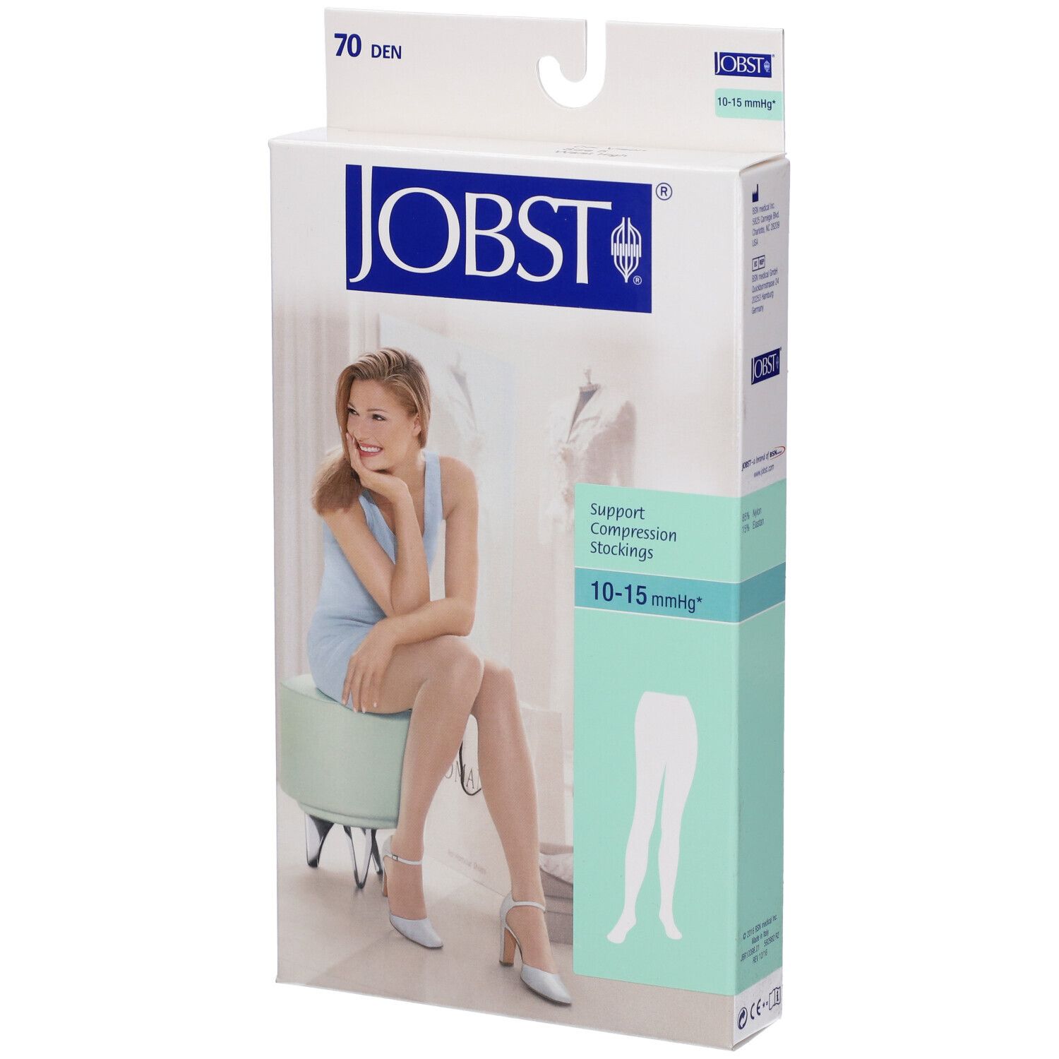 Jobst Calza Compressiva Ultrasheer 10 15 Mmhg Collant Visone 5 - Immagine 3