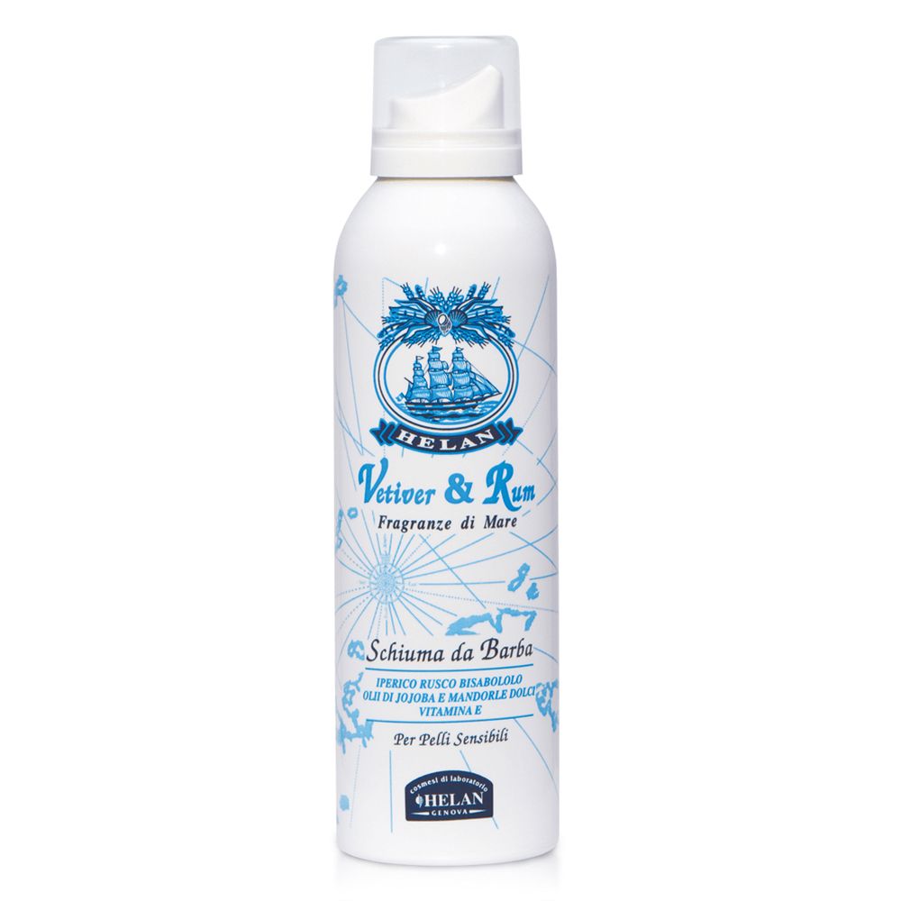 Vetiver & Rum Schiuma Da Barba 200 Ml