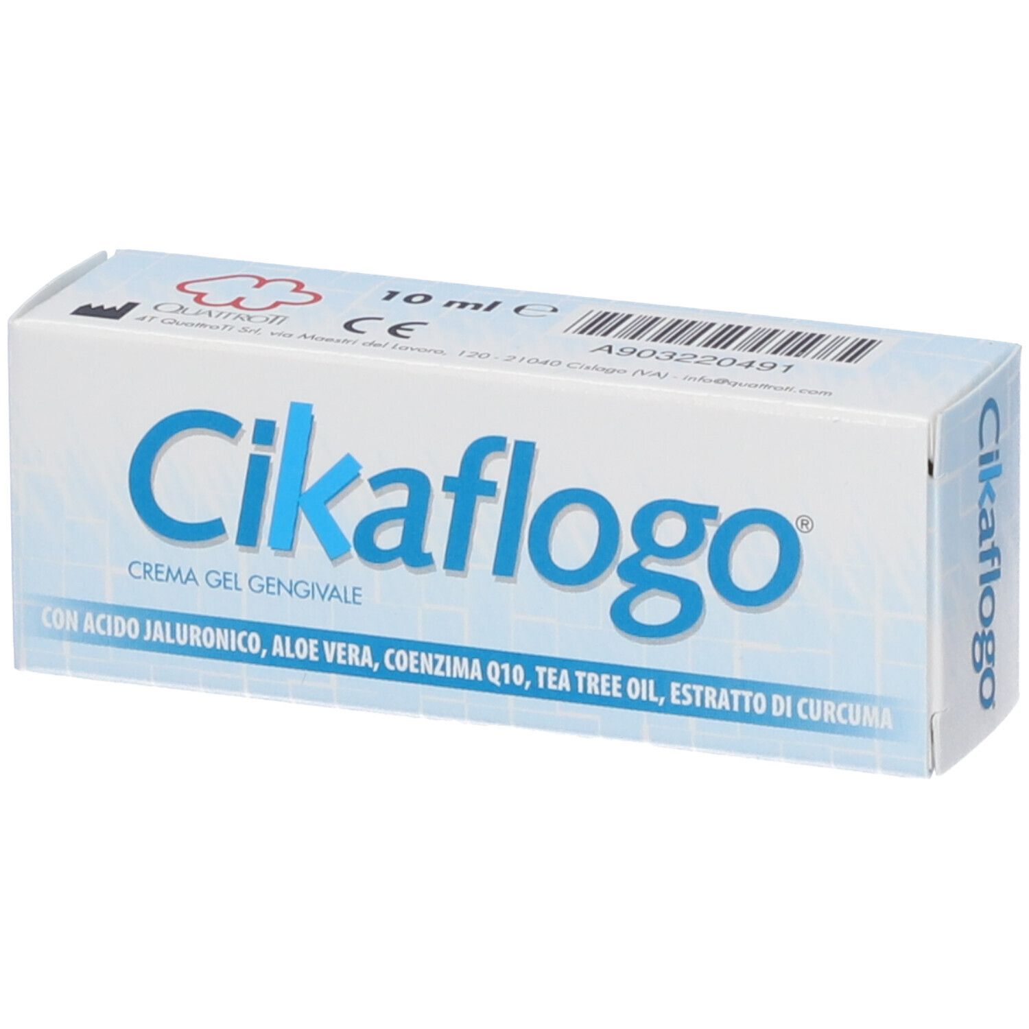 Crema Cikaflogo Gel Per Le Infiammazioni Delle Gengive 10 Ml - Immagine 5