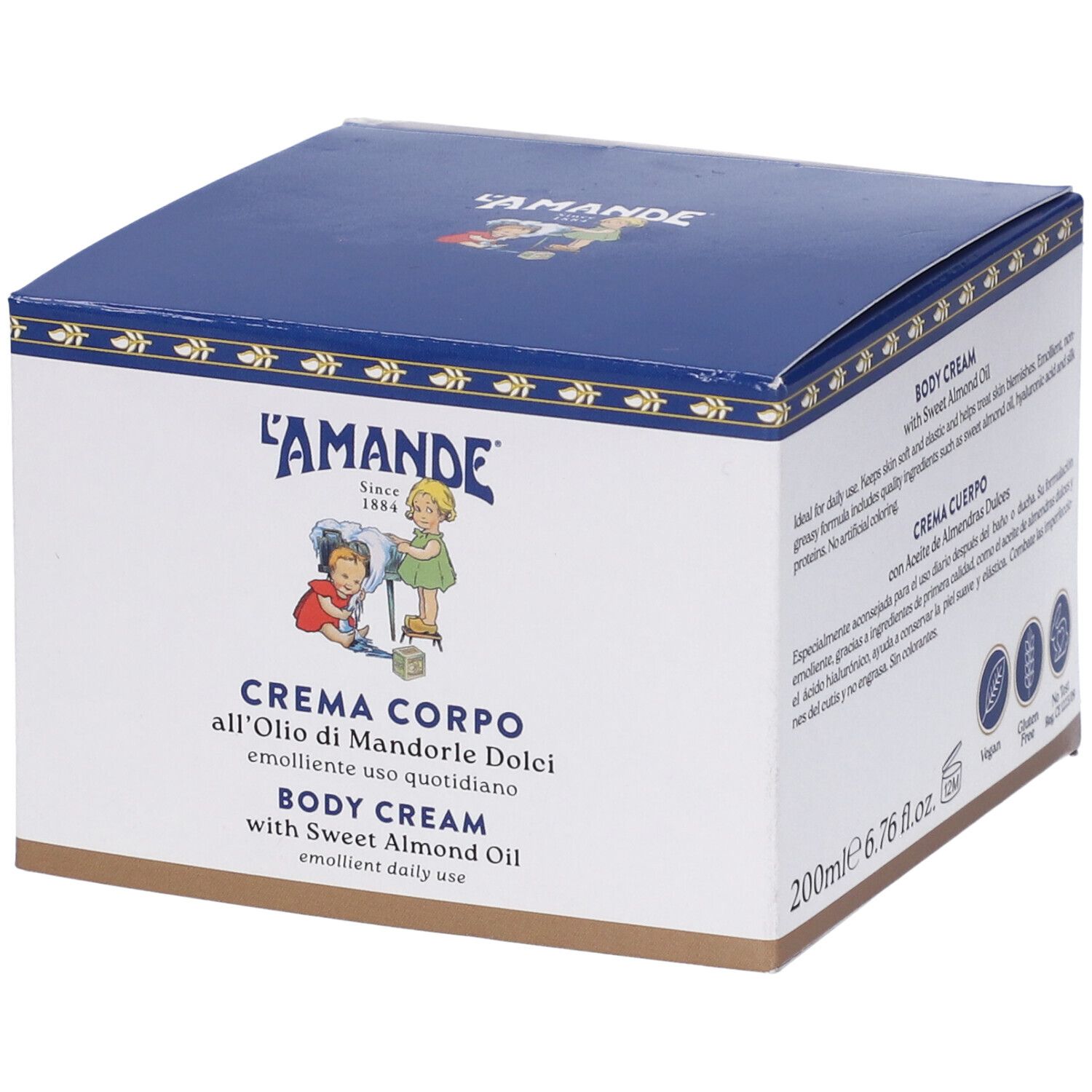 L'AMANDE® Crema Corpo all’Olio di Mandorle Dolci