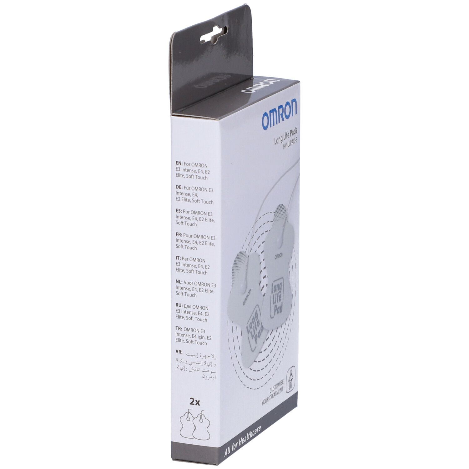 Omrom Elettrodi Long Life Pads 2 pz Elettrodi view 2