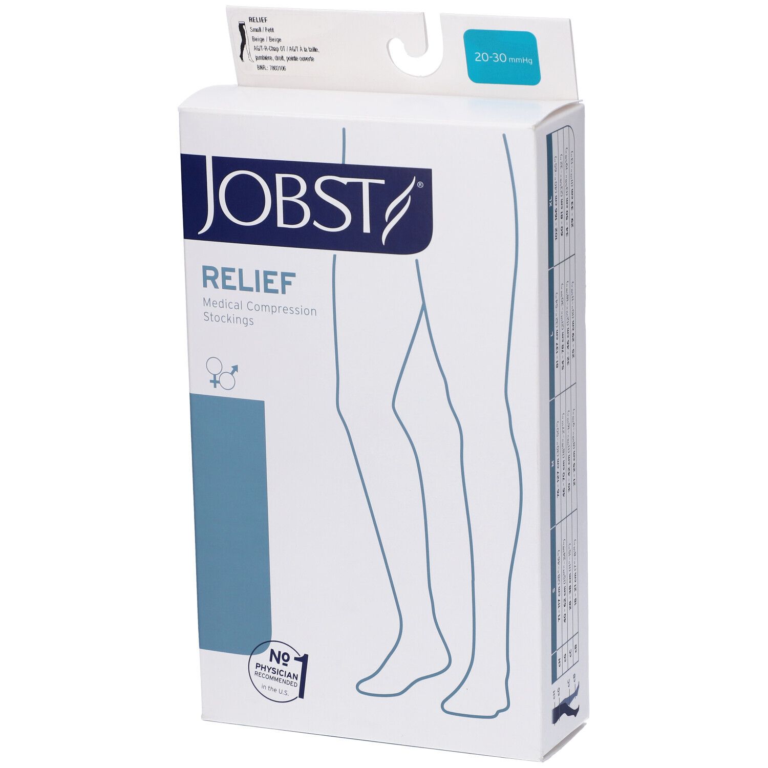 Jobst Relief Calza Compressiva Gamba Destra Taglia S