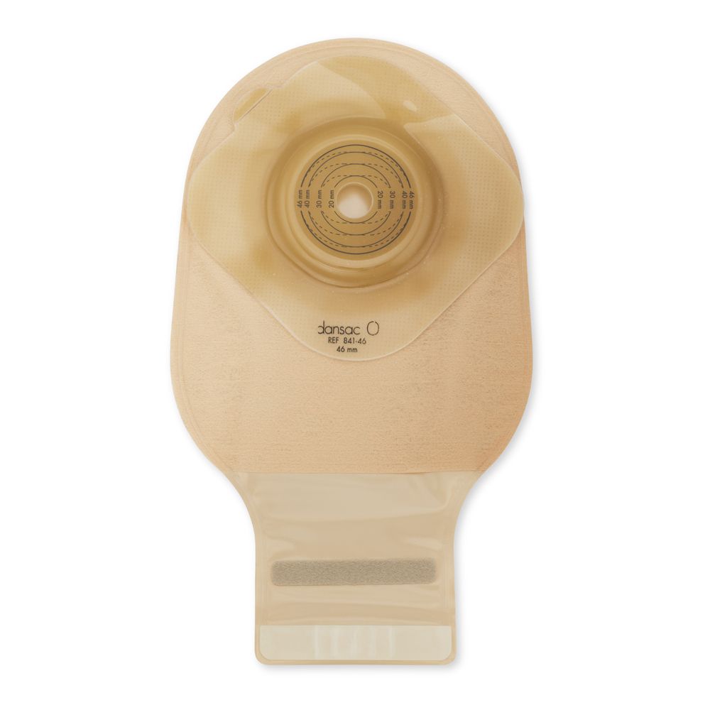 Sacca Ileostomia Anatomica Aperta Barriera Idrocolloidale Protezione Totale Convessa Filtro Di Protezione Integrale Multistrato Chiusura Foldup Ritagliabile 15/46Mm Opaca 10 Pezzi