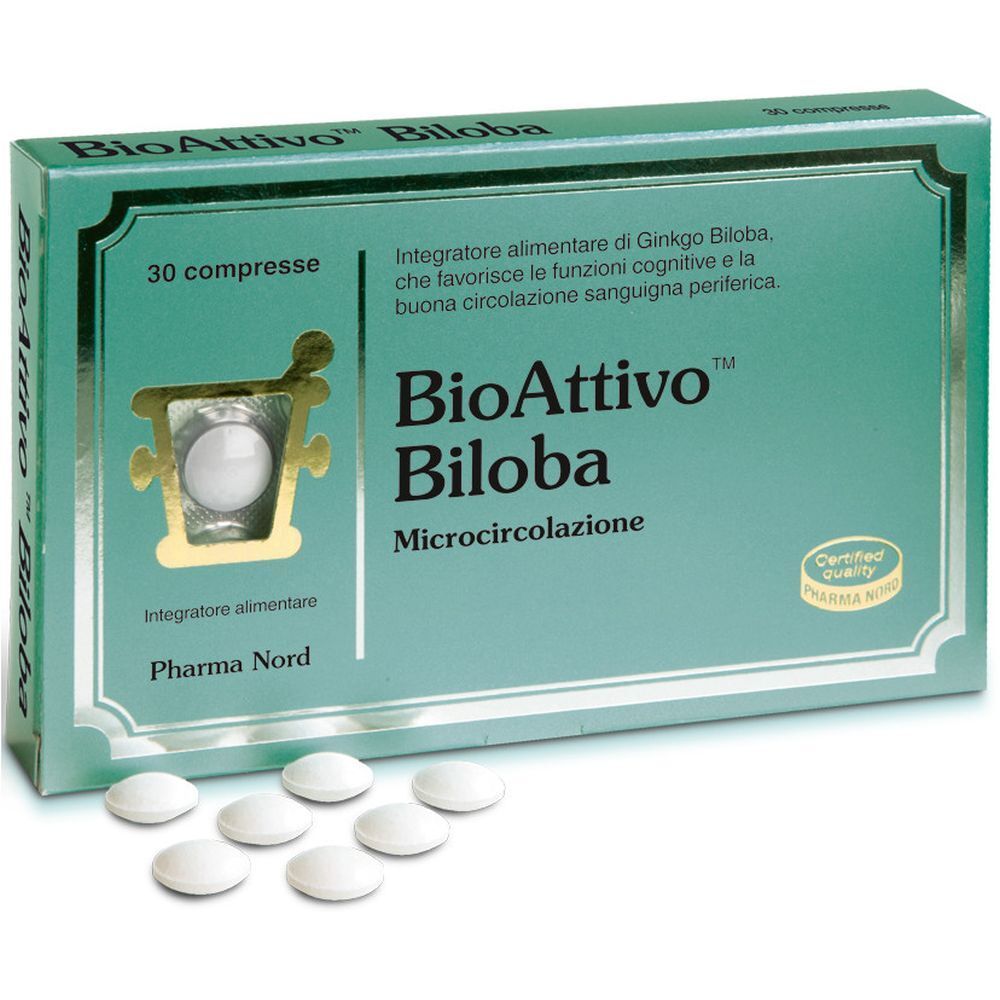 BIOATTIVO BILOBA 30CPR 13G - Immagine 3