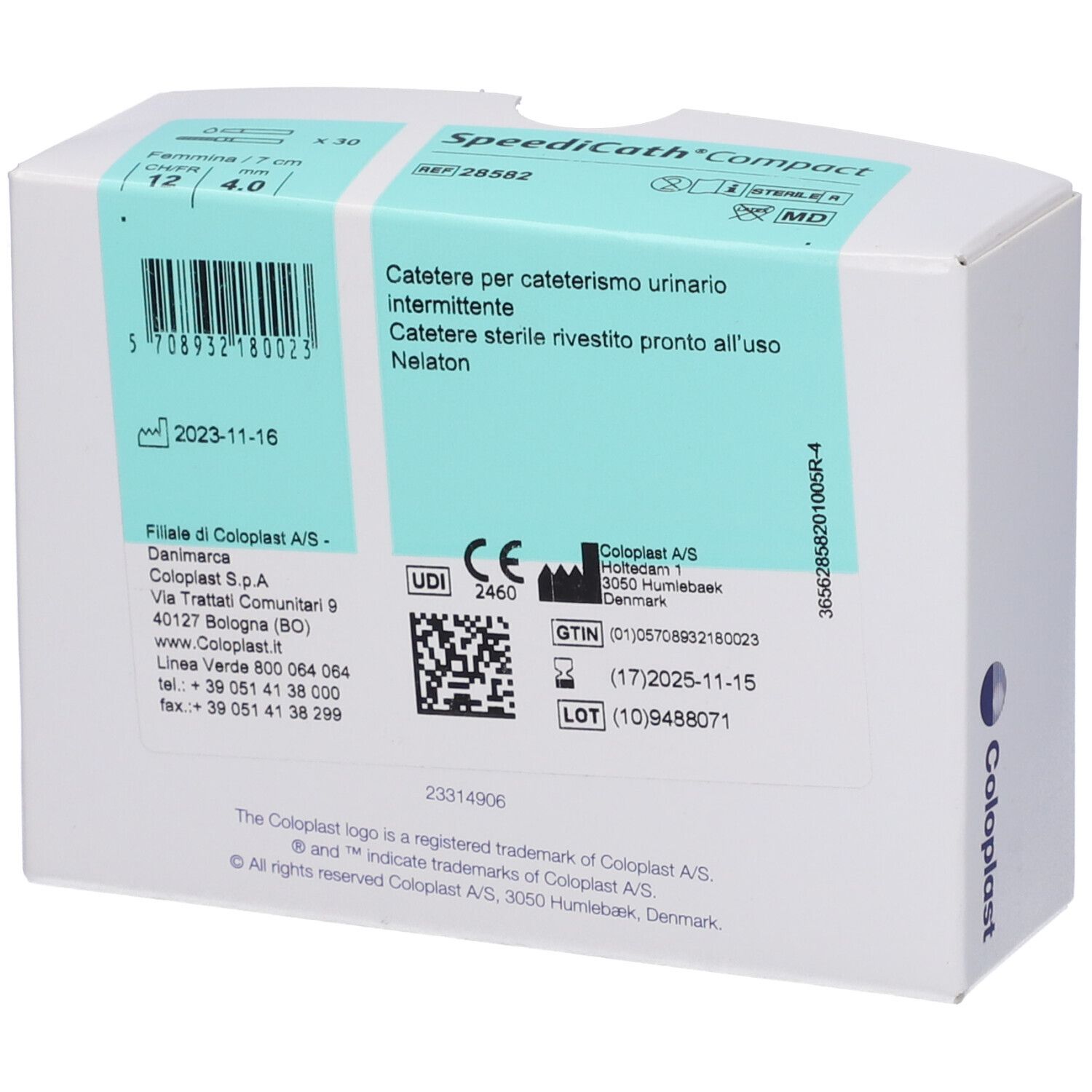 Speedicath Comp D Ch12 30Pz 30 St Katheter