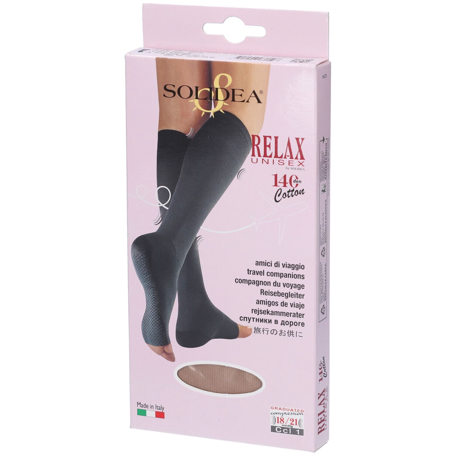 Solidea Relax Unisex Relax-140 Uni Gamb.nat.p/A 2M - Immagine 3