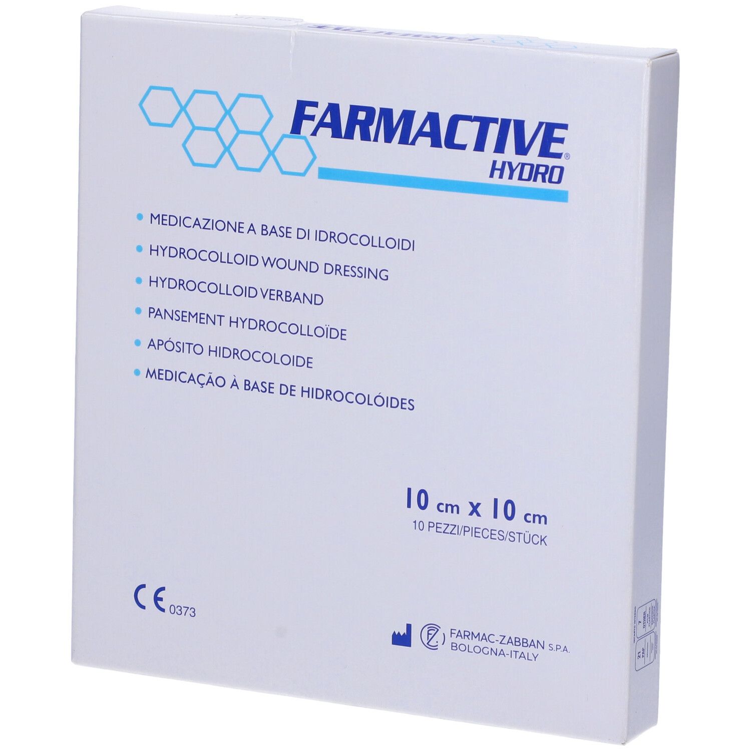 Medicazione Idrocolloide Farmactive Hydro 10X10Cm 10 Pezzi
