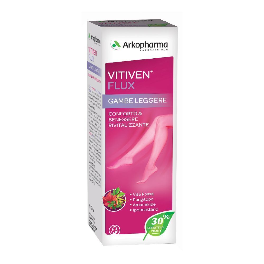 VITIVEN® Flux Gel Gambe Leggere - risparmia il 10% con il codice: ARKO10