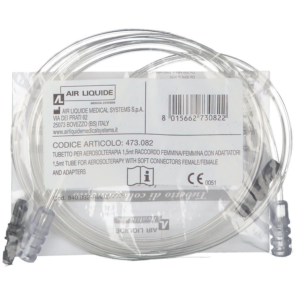 AIR LIQUIDE tubetto per aerosolterapia 1 pz Tubo