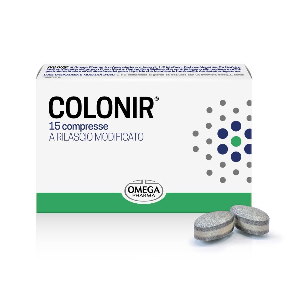 COLONIR® Compresse - Utile per l'eliminazione dei gas intestinali- Risparmia il 10% con il codice: omega0926