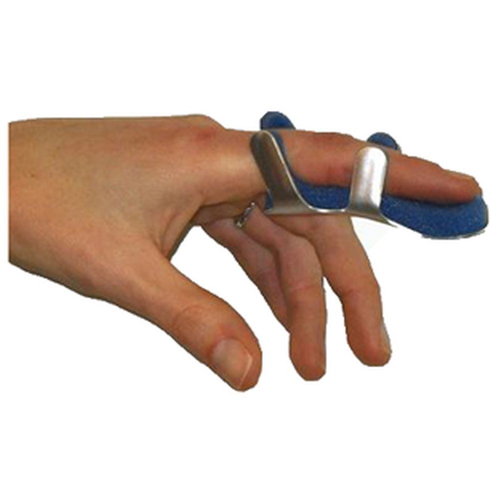 Stecca Per Frattura Dita A Ranetta Farmasplint Misura Media In Alluminio Modellabile Con Imbottitura In Spugna Poliuretanica Antiallergica Radiotrasparente 8,5 Cm 1 Pezzo