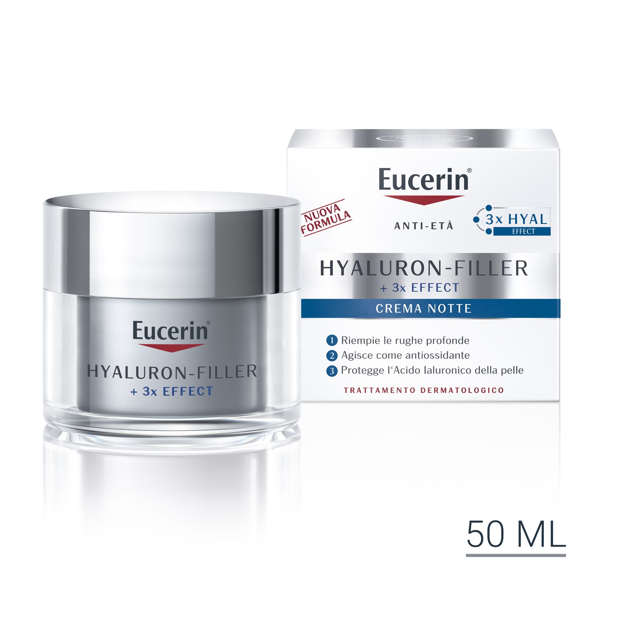 Image of Eucerin Hyaluron-Filler Crema Notte 50 ml