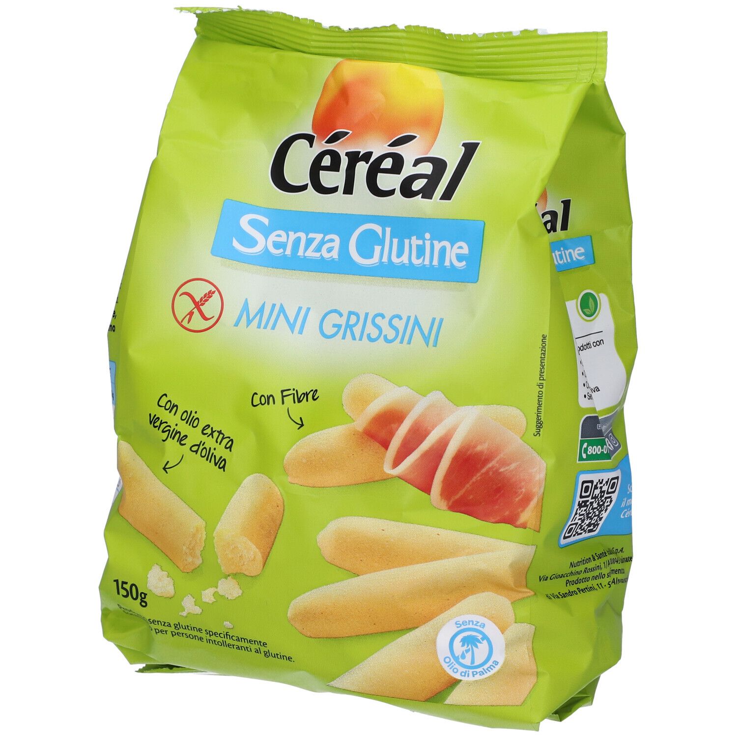 Nutrition & Sante' Cereal Minigrissini 150 G G