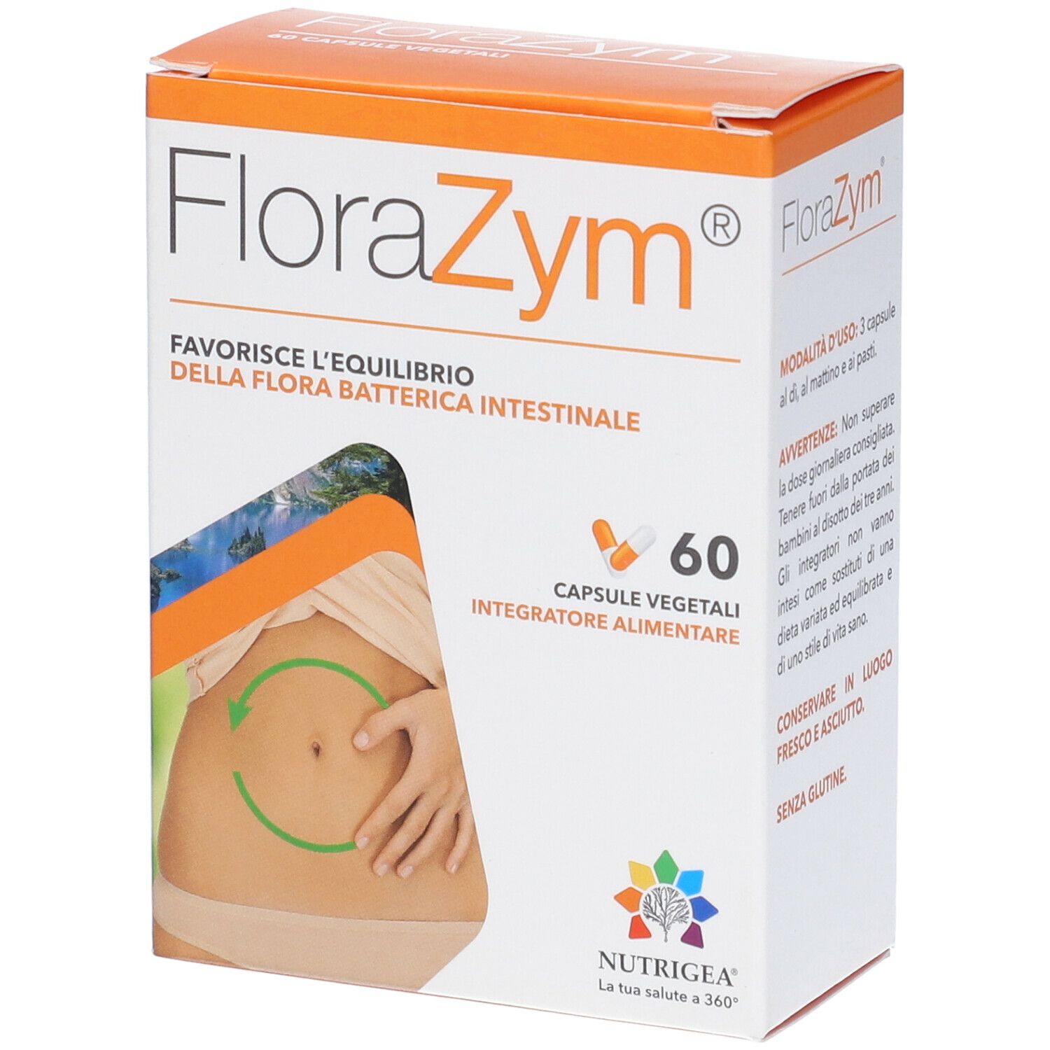 Nutrigea Florazym Capsule Integratore Alimentare
