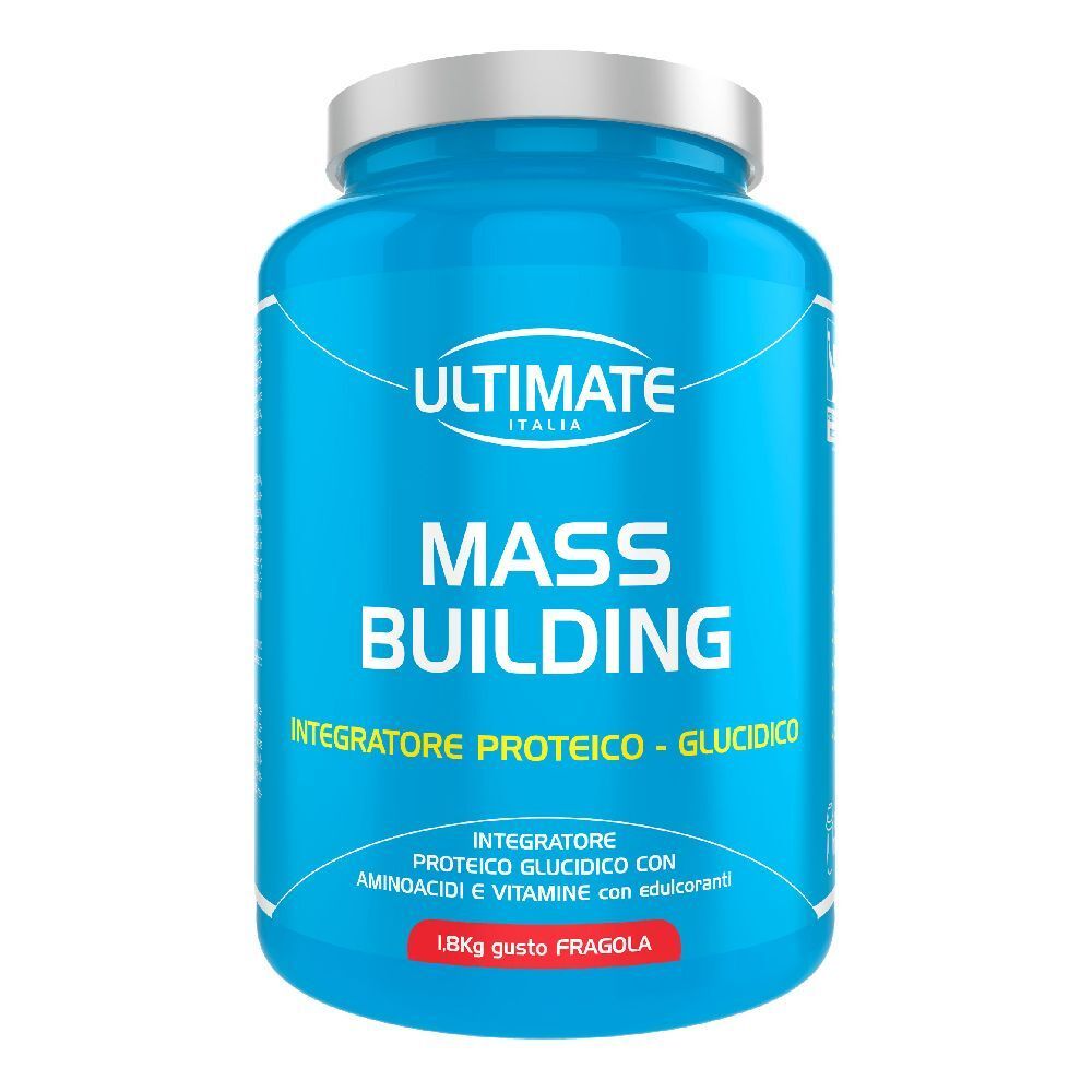 Ultimate Mass Building Fragola 1,8 Kg - risparmia il 10% con il codice: TOP10