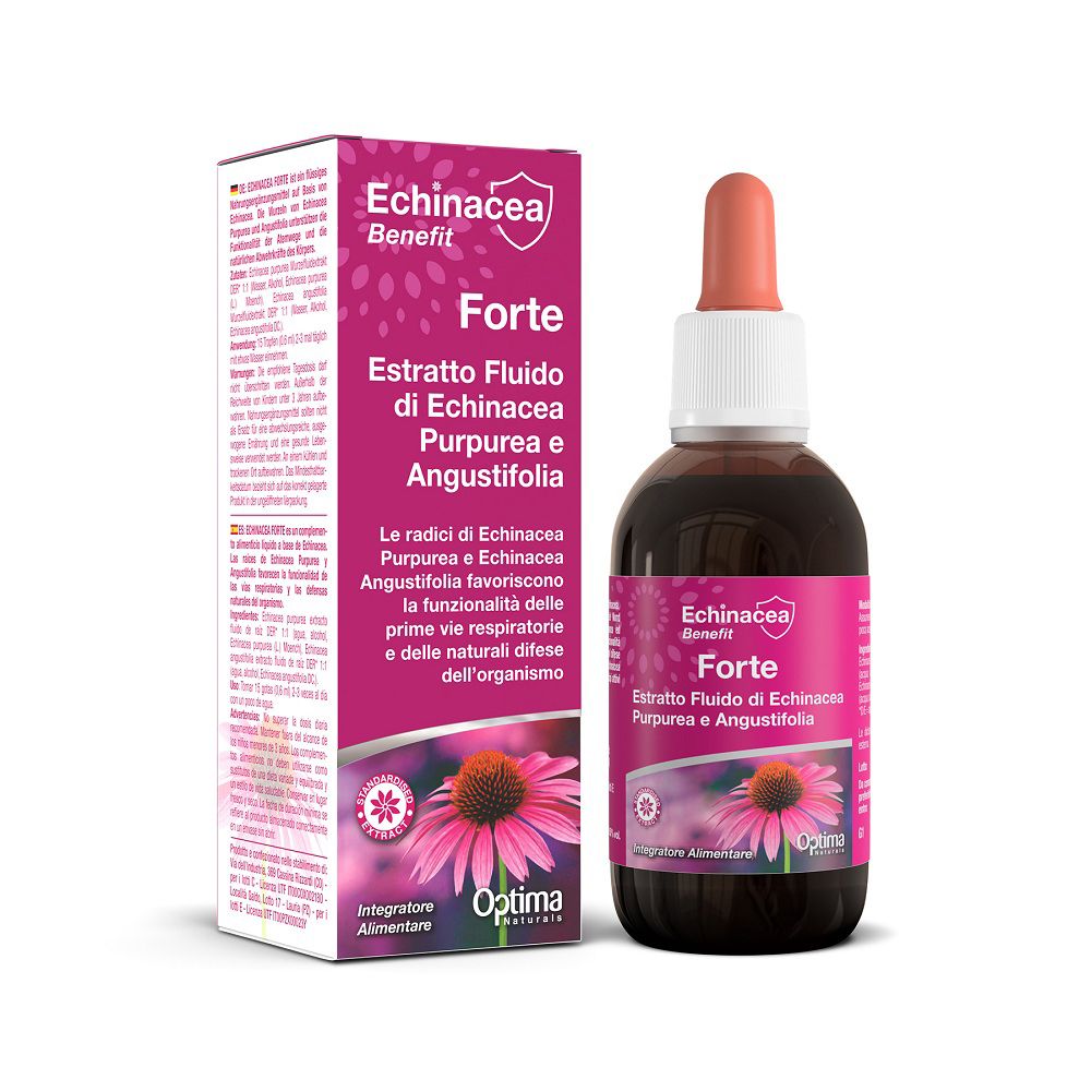 Echinacea Optima Naturals Optima Naturals Echinacea Estratto Forte 50 Ml Gocce Orali Bambino