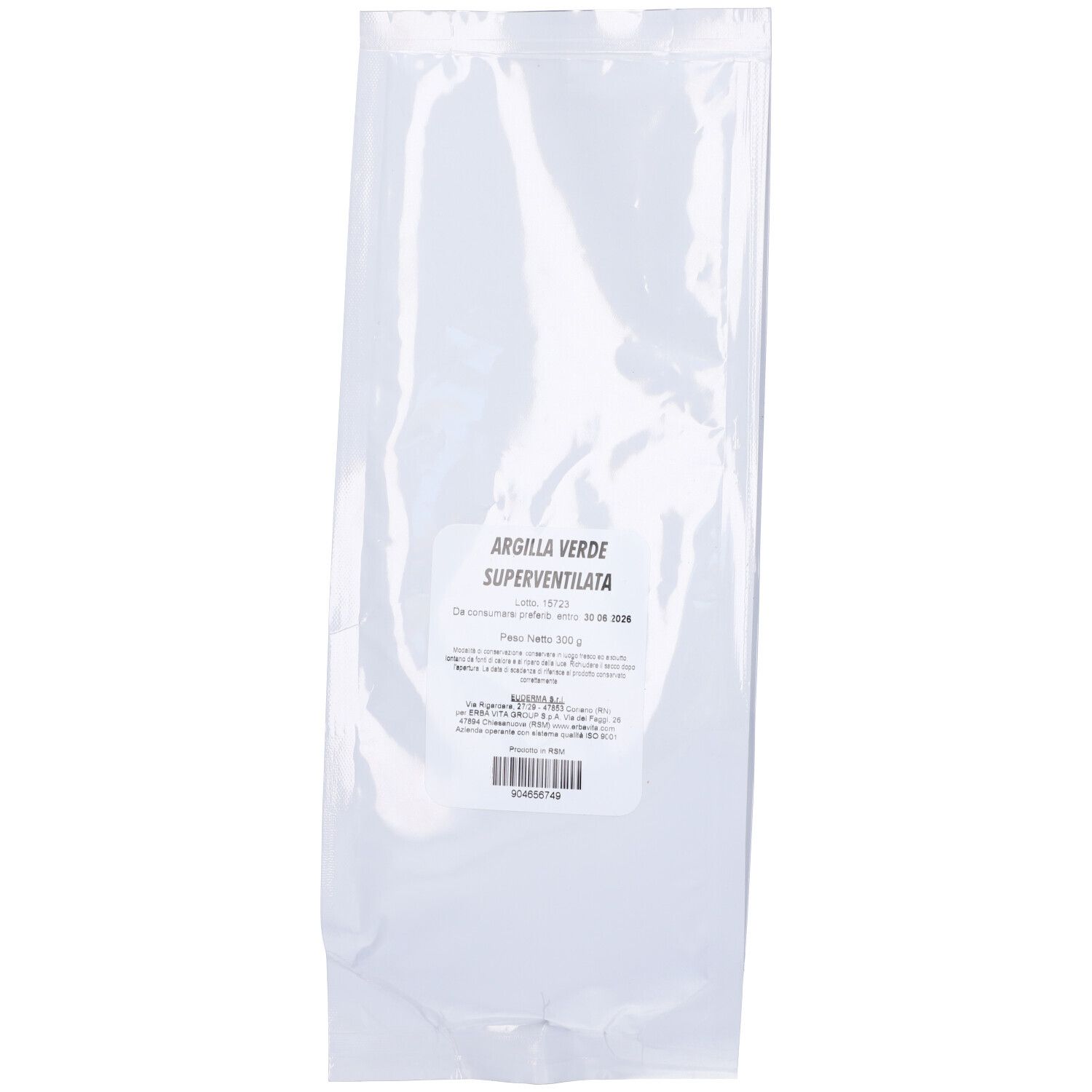 Erba Vita Argilla Verde Superventilata in Polvere 300 G