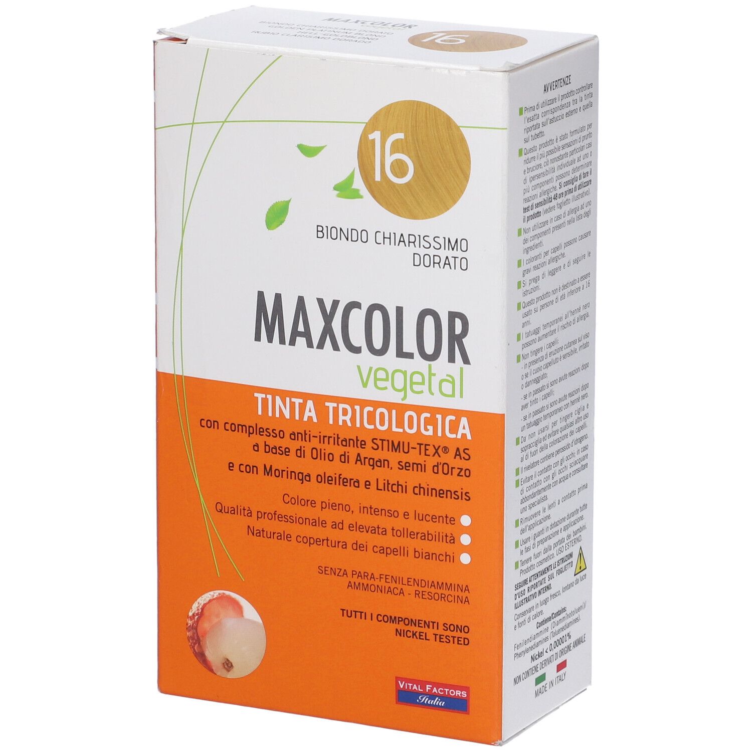Max Color Vegetal 16 Tintura 140 Ml